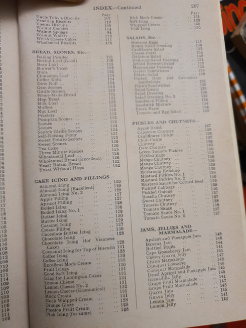 Bundaberg Branch CWA Cookery Book 1982